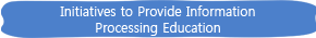 Initiatives to Provide Information Processing Education